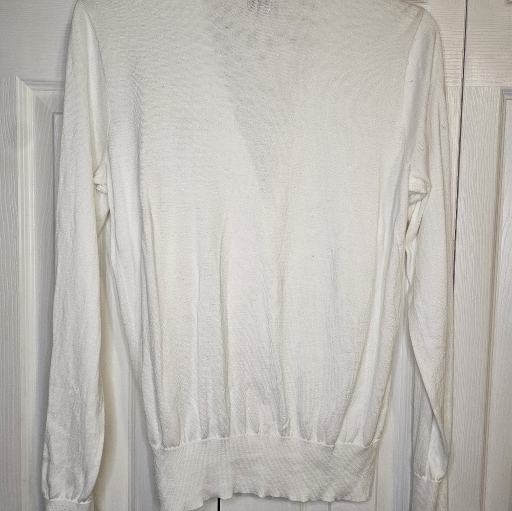 Ralph Lauren Sport Women's light cotton Academia cardigan. preppy, old money - Picture 16 of 16